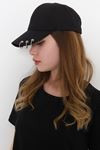 Piercingli Şapka Siyah - 8901.571.
